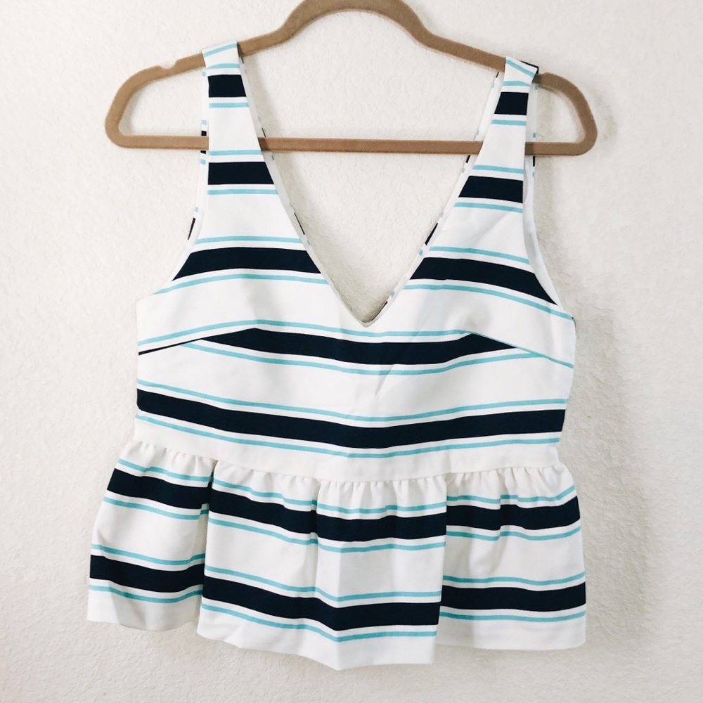 Zara - Peplum Crop Top